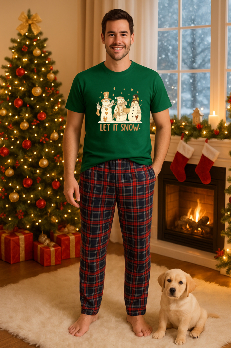 Set pijamale barbati bumbac Colectia Christmas, sarbatori de Craciun [1]