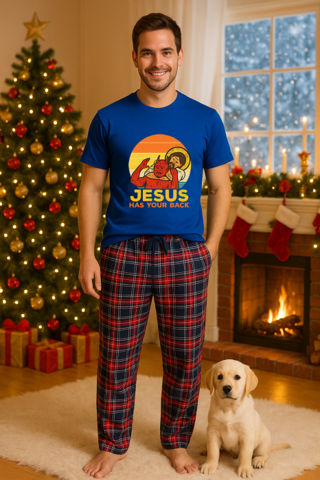 Set pijamale barbati bumbac Colectia Christmas, sarbatori de Craciun [1]