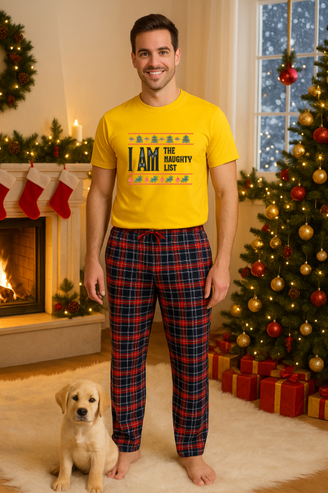 Set pijamale barbati bumbac Colectia Christmas, sarbatori de Craciun [1]