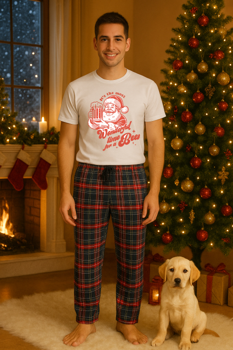 Set pijamale barbati bumbac Colectia Christmas, sarbatori de Craciun [1]