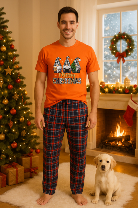 Set pijamale barbati bumbac Colectia Christmas, sarbatori de Craciun [1]
