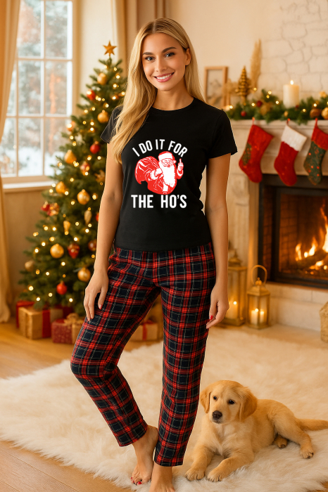 Set pijamale femei bumbac Colectia Christmas, sarbatori de Craciun [1]