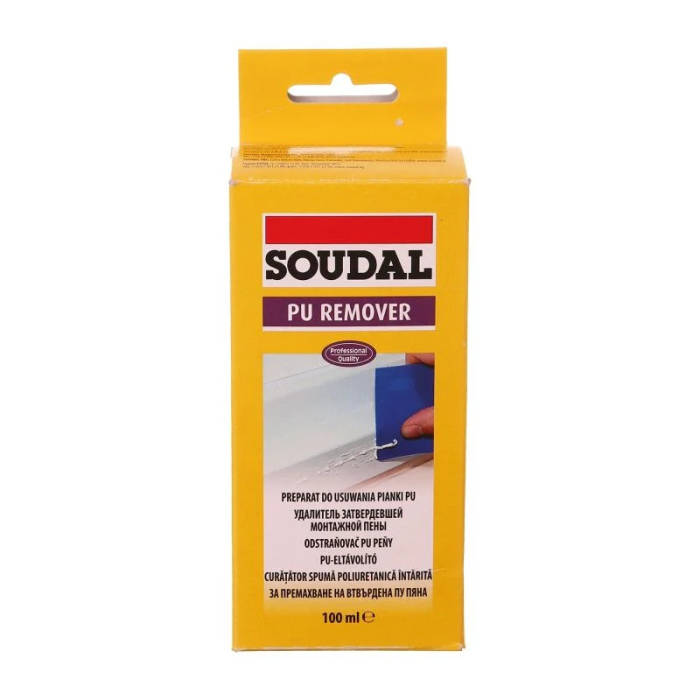 Solutie pentru indepartarea spumei poliuretanice intarite, Soudal, 100 ml [1]
