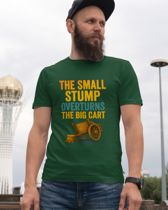 Tricou personalizat premium 100% bumbac cu proverbe romanesti [1]