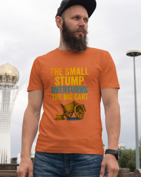 Tricou personalizat premium 100% bumbac cu proverbe romanesti [1]