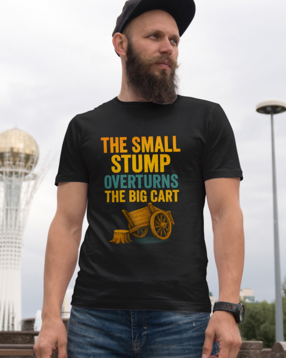 Tricou personalizat premium 100% bumbac cu proverbe romanesti [1]