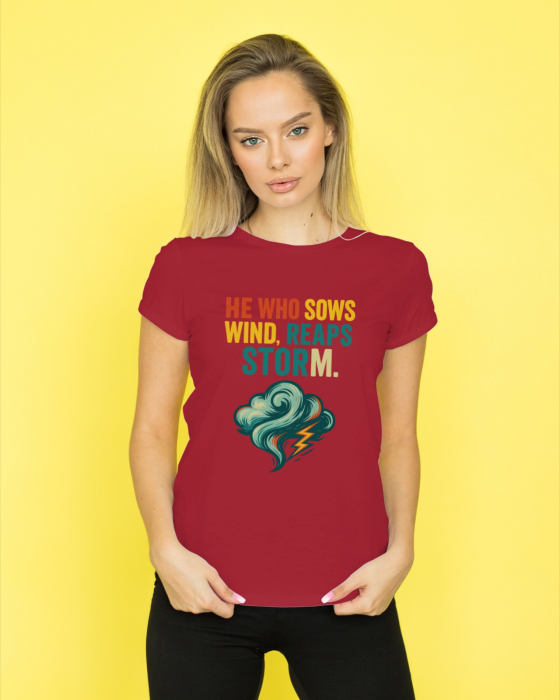 Tricou personalizat premium 100% bumbac cu proverbe romanesti [1]