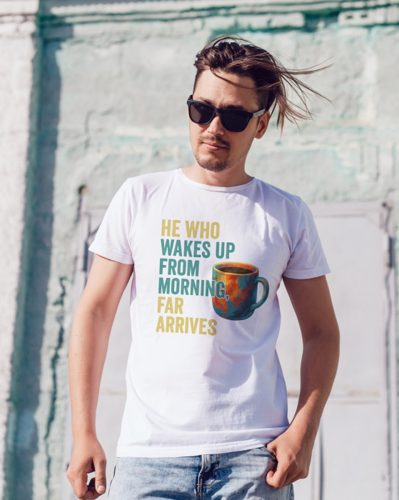 Tricou personalizat premium 100% bumbac cu proverbe romanesti [1]