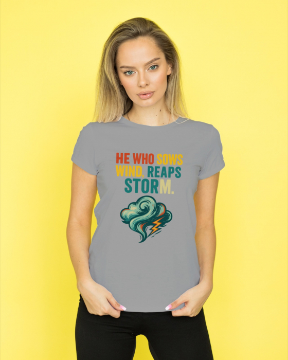 Tricou personalizat premium 100% bumbac cu proverbe romanesti [1]