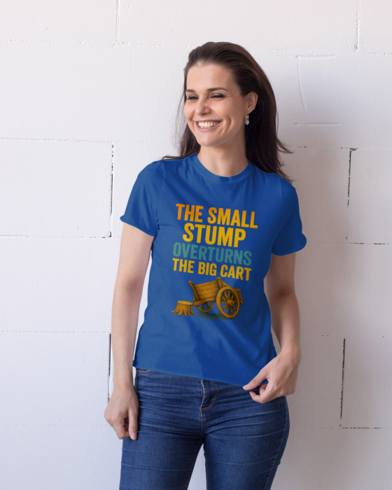 Tricou personalizat premium 100% bumbac cu proverbe romanesti [1]