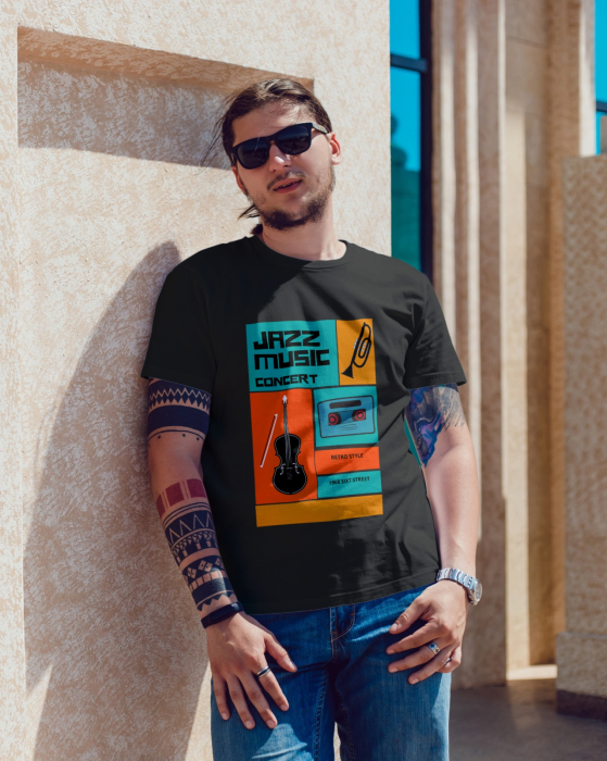 Tricou personalizat premium 100% bumbac Retro Vibes [1]