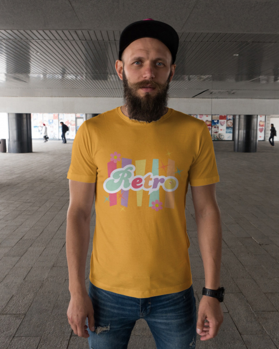Tricou personalizat premium 100% bumbac Retro Vibes [1]