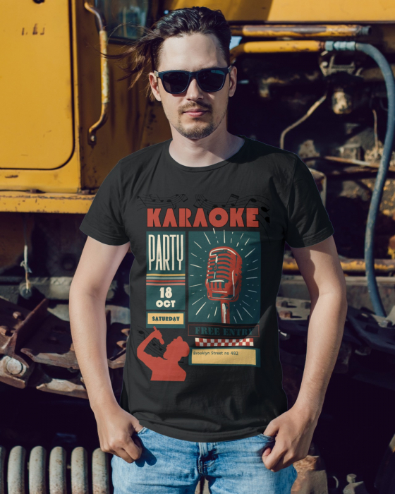 Tricou personalizat premium 100% bumbac Retro Vibes [1]