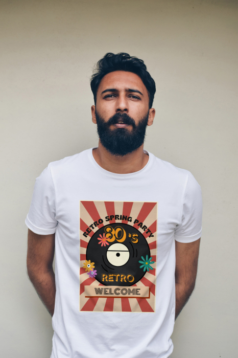 Tricou personalizat premium 100% bumbac Retro Vibes [1]