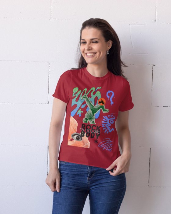 Tricou personalizat premium 100% bumbac Retro [1]