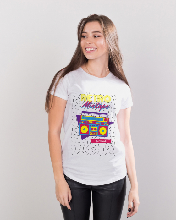 Tricou personalizat premium 100% bumbac Retro Vibes [1]