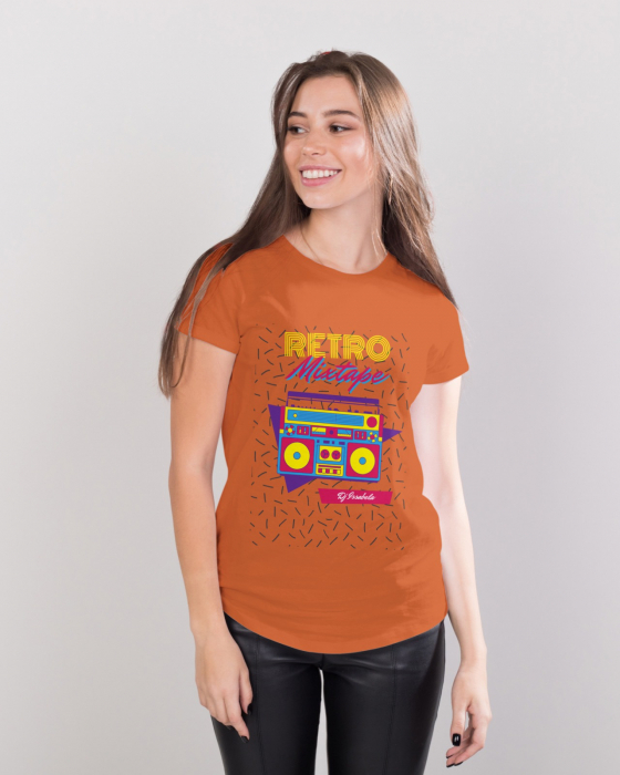 Tricou personalizat premium 100% bumbac Retro Vibes [1]