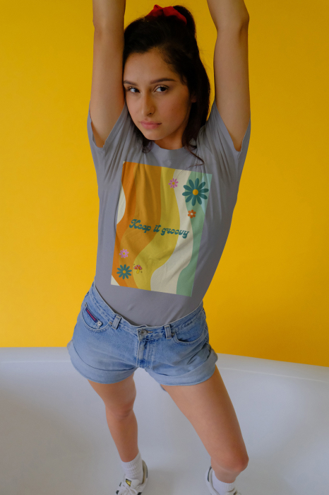 Tricou personalizat premium 100% bumbac Retro Vibes [1]