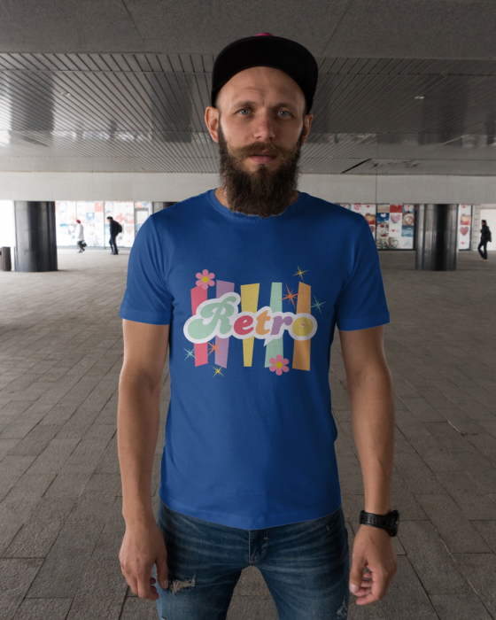 Tricou personalizat premium 100% bumbac Retro Vibes [1]