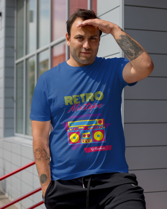 Tricou personalizat premium 100% bumbac Retro Vibes [1]