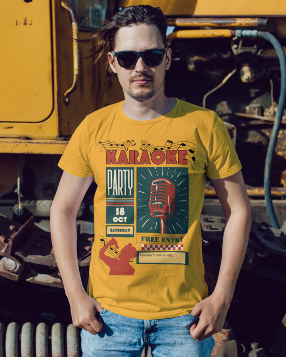 Tricou personalizat premium 100% bumbac Retro Vibes [1]