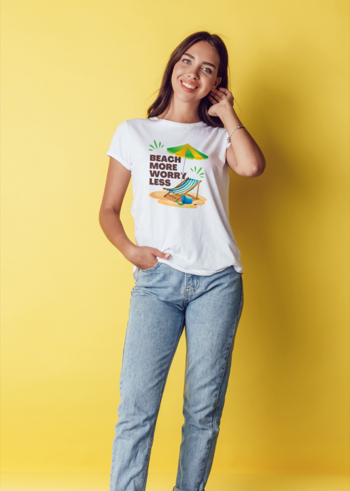 Tricou personalizat premium 100% bumbac Summer Vibes [1]