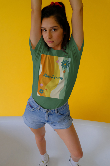 Tricou personalizat premium 100% bumbac Retro Vibes [1]