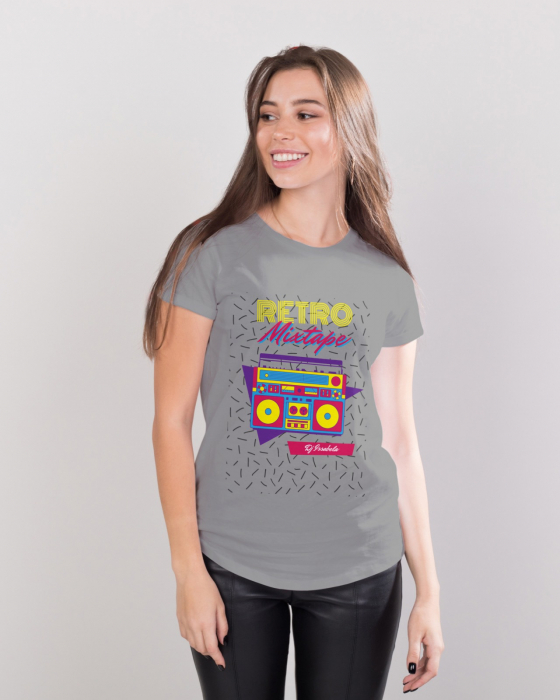 Tricou personalizat premium 100% bumbac Retro Vibes [1]