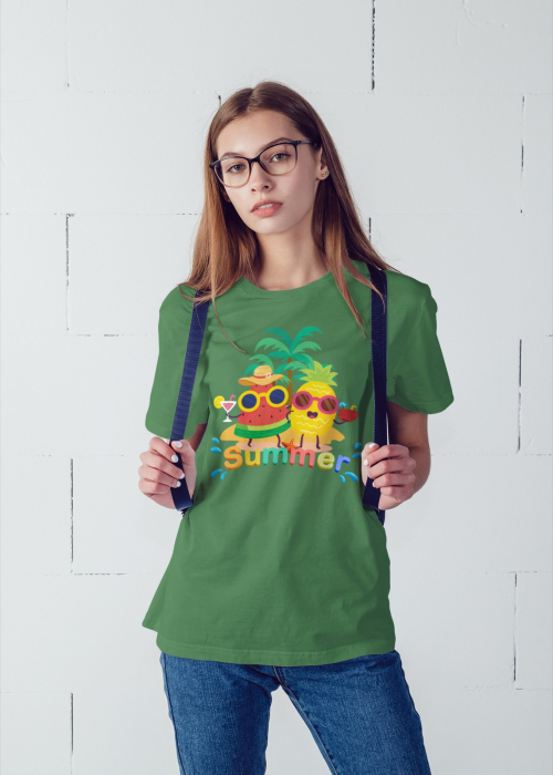 Tricou personalizat premium 100% bumbac Summer Vibes [1]