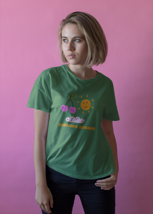 Tricou personalizat premium 100% bumbac Summer Vibes [1]