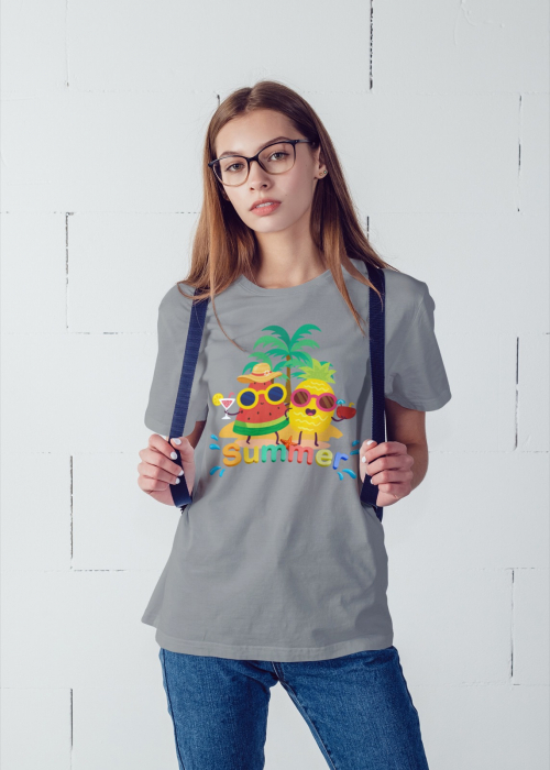 Tricou personalizat premium 100% bumbac Summer Vibes [1]