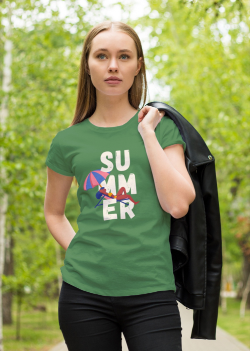 Tricou personalizat premium 100% bumbac Summer Vibes [1]