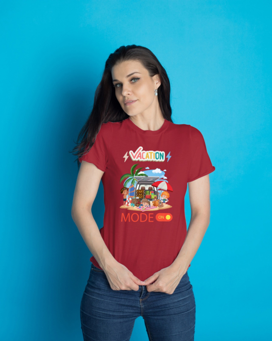 Tricou personalizat premium 100% bumbac Summer Vibes [1]