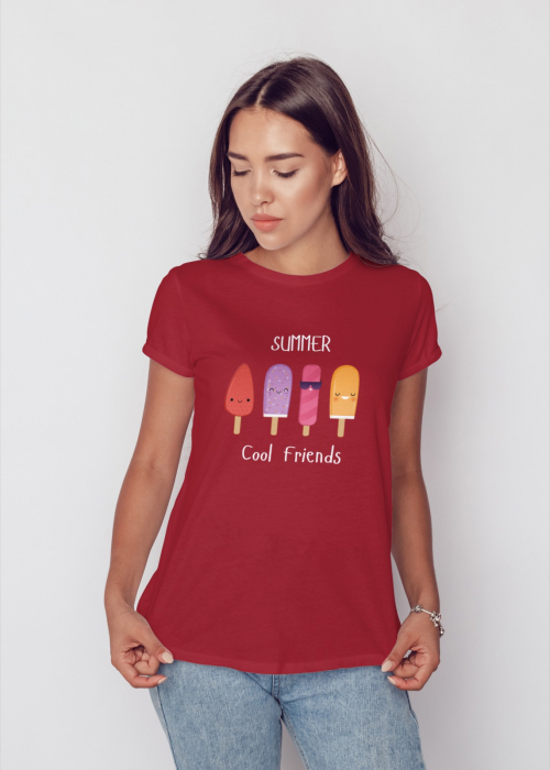 Tricou personalizat premium 100% bumbac Summer Vibes [1]