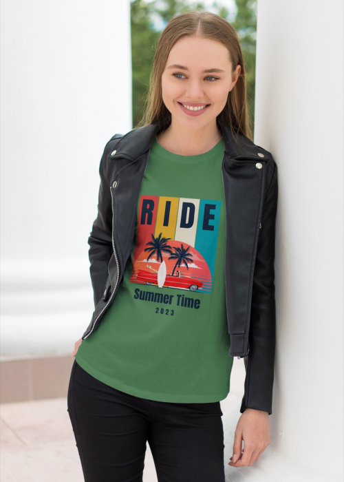 Tricou personalizat premium 100% bumbac Summer Vibes [1]