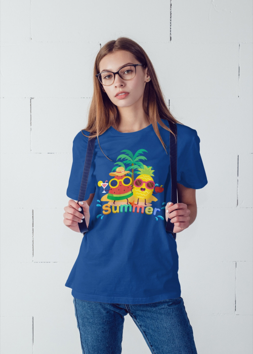 Tricou personalizat premium 100% bumbac Summer Vibes [1]