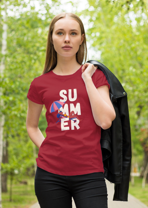 Tricou personalizat premium 100% bumbac Summer Vibes [1]