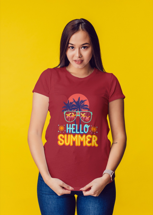 Tricou personalizat premium 100% bumbac Summer Vibes [1]