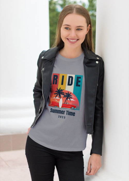 Tricou personalizat premium 100% bumbac Summer Vibes [1]