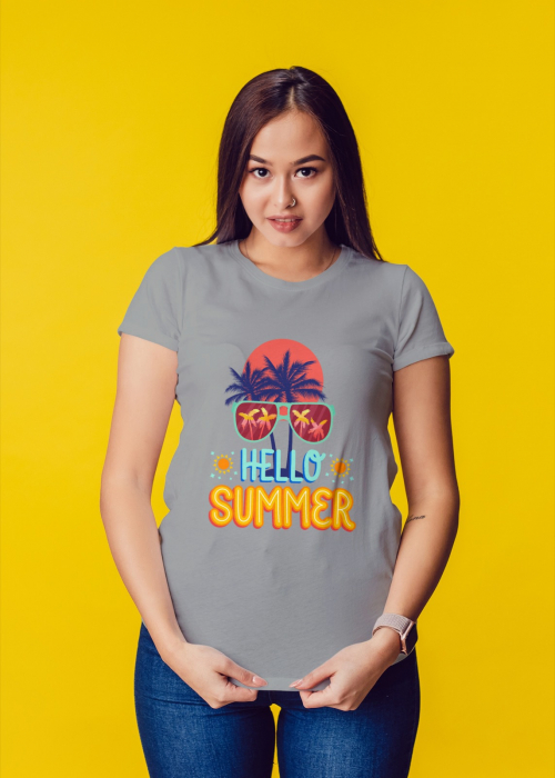 Tricou personalizat premium 100% bumbac Summer Vibes [1]