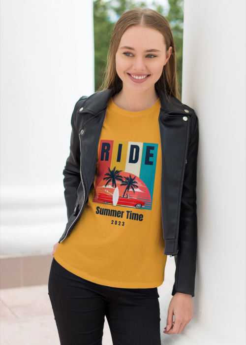 Tricou personalizat premium 100% bumbac Summer Vibes [1]