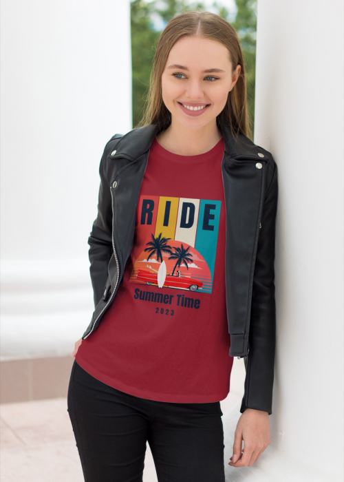 Tricou personalizat premium 100% bumbac Summer Vibes [1]