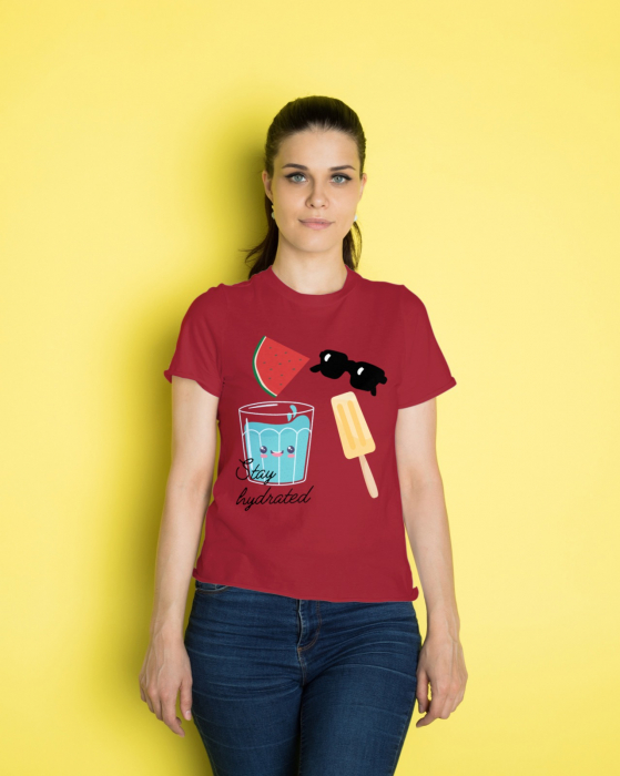 Tricou personalizat premium 100% bumbac Summer Vibes [1]