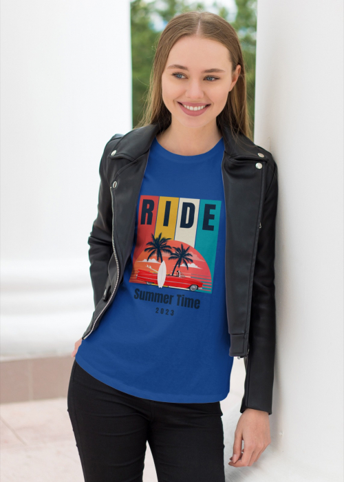 Tricou personalizat premium 100% bumbac Summer Vibes [1]