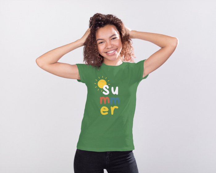 Tricou personalizat premium 100% bumbac Summer Vibes [1]