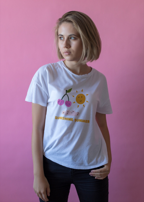 Tricou personalizat premium 100% bumbac Summer Vibes [1]