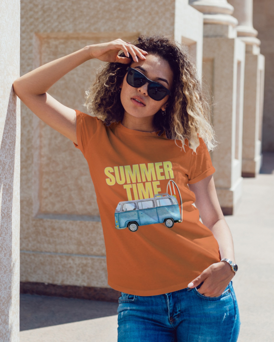 Tricou personalizat premium 100% bumbac Summer Vibes [1]