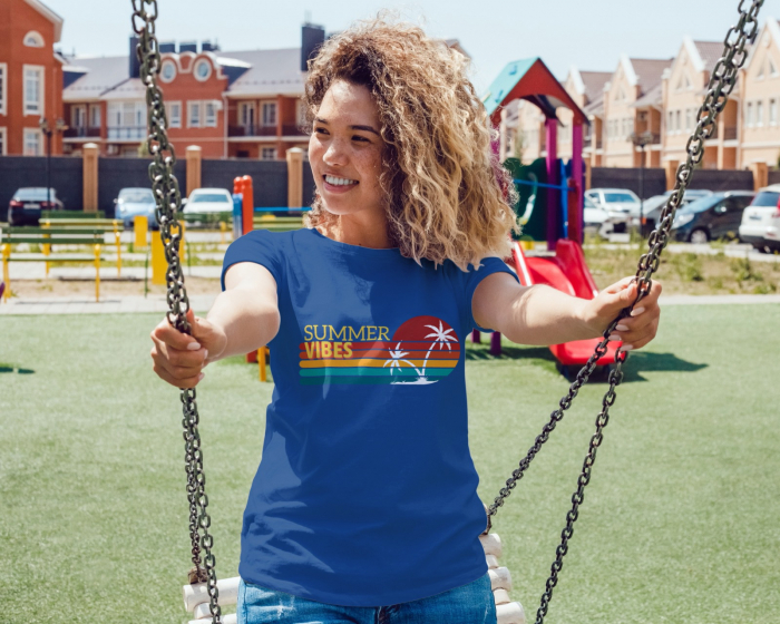 Tricou personalizat premium 100% bumbac Summer Vibes [1]