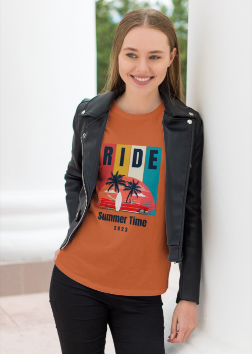 Tricou personalizat premium 100% bumbac Summer Vibes [1]