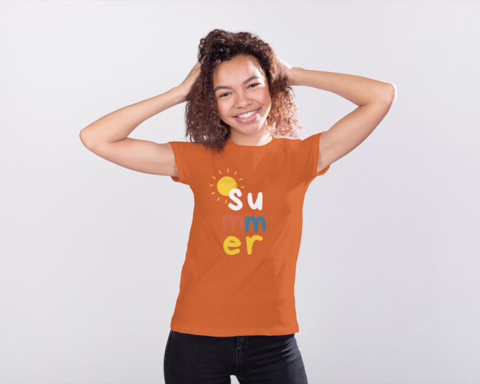 Tricou personalizat premium 100% bumbac Summer Vibes [1]